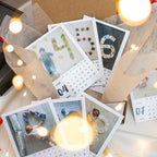 Бебешки магнитен фото календар с 12 снимки за 2026 г.