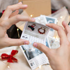 Бебешки магнитен фото календар с 12 снимки за 2026 г.