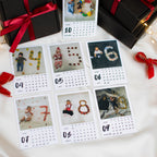 Бебешки магнитен фото календар с 12 снимки за 2026 г.