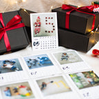 Бебешки магнитен фото календар с 12 снимки за 2026 г.